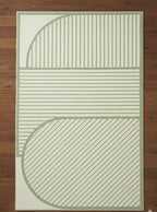 Sage Geometry Handtufted Rugs