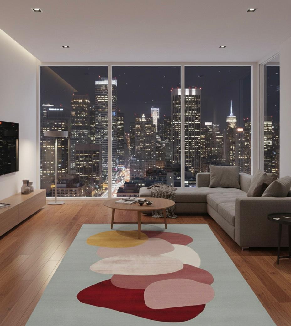Muted Mosaic Handtufted Rugs