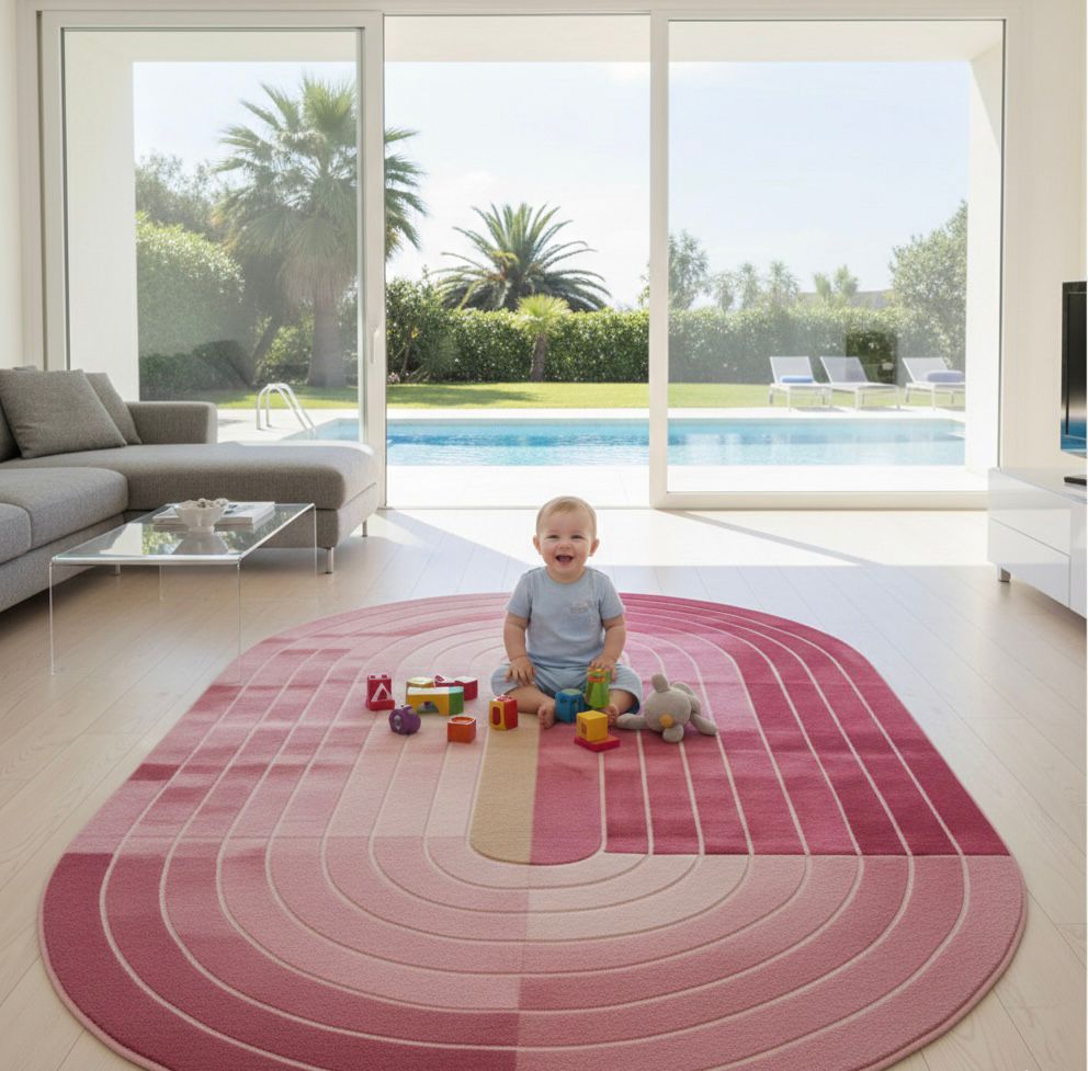 Oasis Oval Irregular Rugs