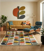 The Mod Leaf Handtufted Rugs