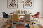 Prismatic Geometry Handtufted Rugs