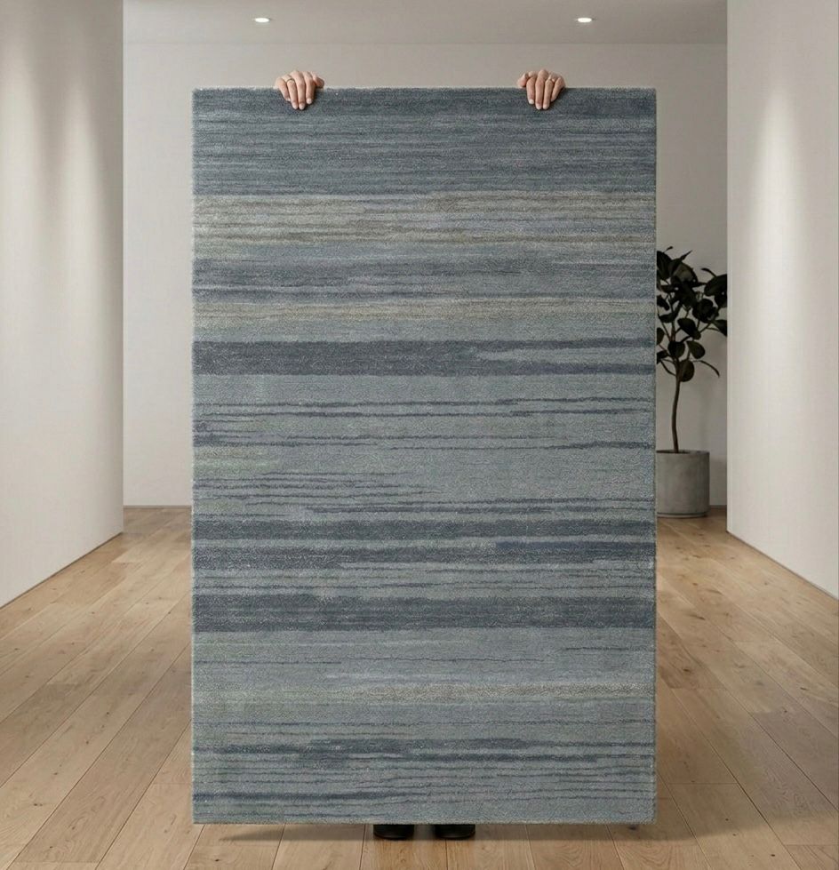 Oceanic Horizon Abstract Handtufted Rugs