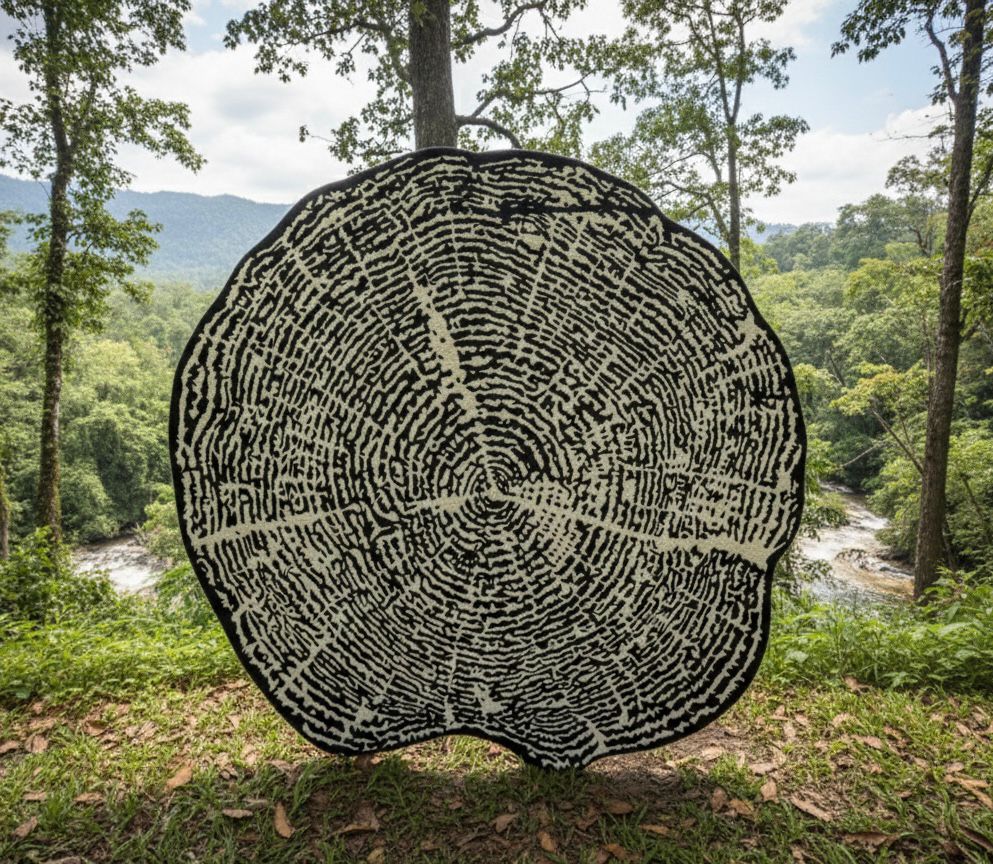 The Ancient Ring Irregular Rugs
