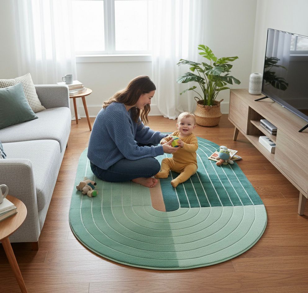 Minted Horizons Irregular Rugs