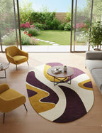 Amorphous Aura Irregular Rugs