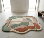 Multicolor Irregular Rugs