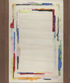 Abstract Borderline Handtufted Rugs