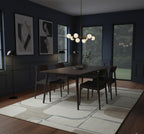 Soft Stone Geometry Handtufted Rugs