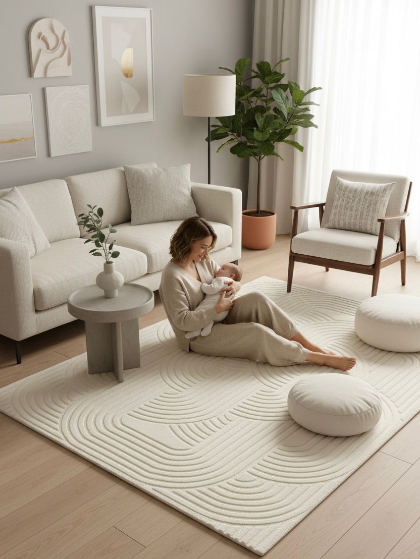 Monochrome Maze Handtufted Rugs