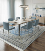 Blue Safavid Irani rugs