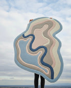 Fluidity in Pastel Irregular Rugs