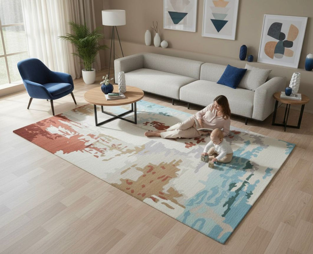 The Painter’s Palette Handtufted Rugs