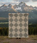 The Linear Diamond Handtufted Rugs