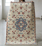 Floral Medallion Tufted Rug