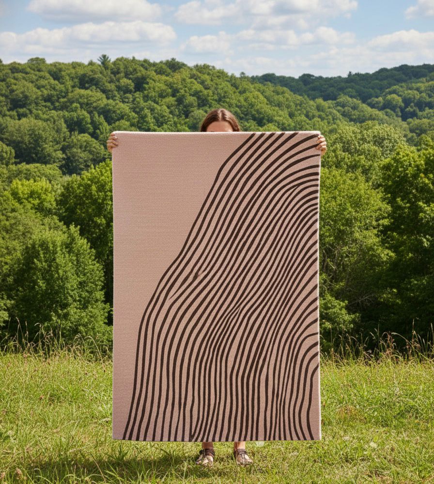 Rosewood Rhythm Handtufted Rugs