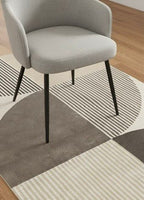 Beige Brown Irregular Rugs